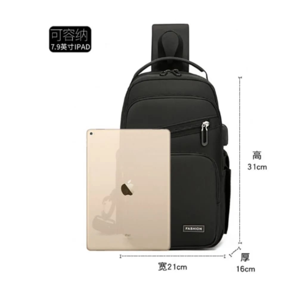 Crosss body cuero Pu impermeable