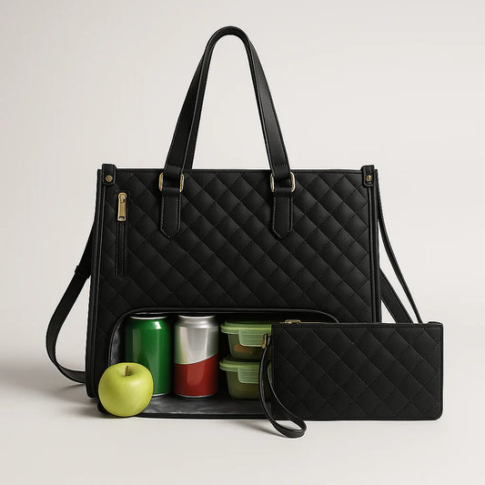 Tote LunchBag™ 3 en 1 (Cartera, lonchera y portalaptop)