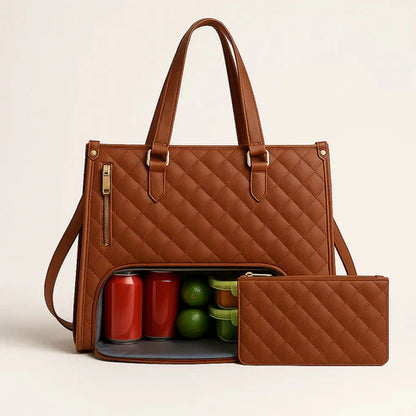 Tote LunchBag™ 3 en 1 (portalaptop, lonchera y bolso)