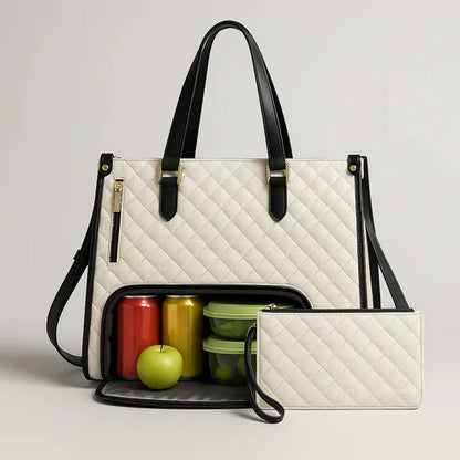 Tote LunchBag™ 3 en 1 (portalaptop, lonchera y bolso)