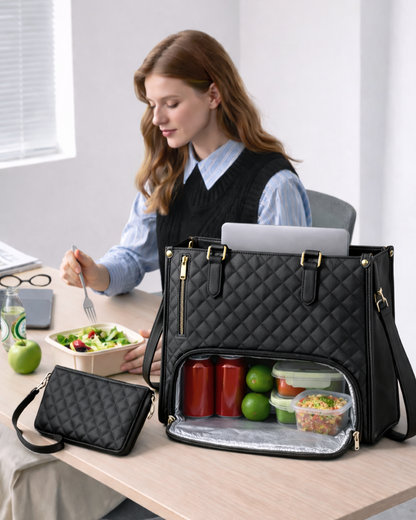 Tote LunchBag™ 3 en 1 (portalaptop, lonchera y bolso)